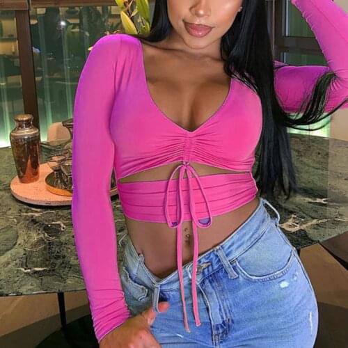 PALINDA Women's Cropped T-shirts