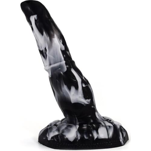 SHET 2021 new colorful anal plug Ancient Mythical Beast -Kylin erotic design large dildo with suction cup silicone sex toys