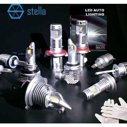 STELLA led foglight H11 H7 9005 H4 plug & play same size as original fog lights for car/motorcycle 12V 880/H1/5202/H13 LED lamp