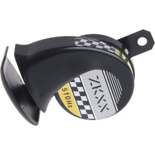 Universal Waterproof Loud Snail Air Horn Siren 130dB For 12V Motorcycle T3ED