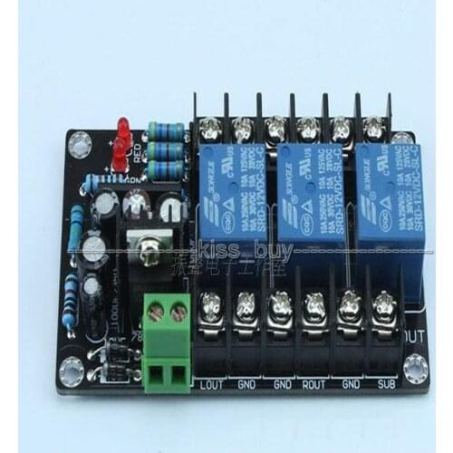 UPC1237 2.1 Channel 3 channel Audio Amplifier Speaker Delay Protection Board Subwoofer BTL AC 12V-15V