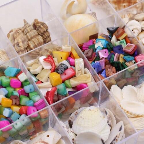 High Quality Natural Color Shell Gravel Beads Beach Jewelry Accessories Ladies Shell Earrings Bracelet Necklace Making