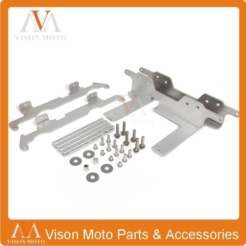 Motorcycle Water Box Radiator Cover Guard Bracket For HONDA CRF250X 2004-2016 CRF250R 2004 2005 2006 2007 2008 2009