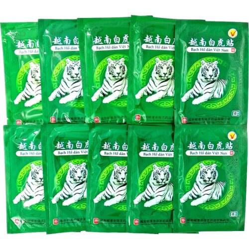 16pcs White Tiger Balm Chinese Herbs Medical Plaster F Joint Pain Back Neck Curative Plaster Massage Medical patches Z08009