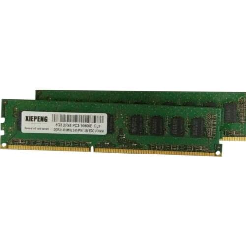 8GB DDR3 1333MHz 4GB 2Rx8 PC3-10600E Server ECC Memory for Workstation