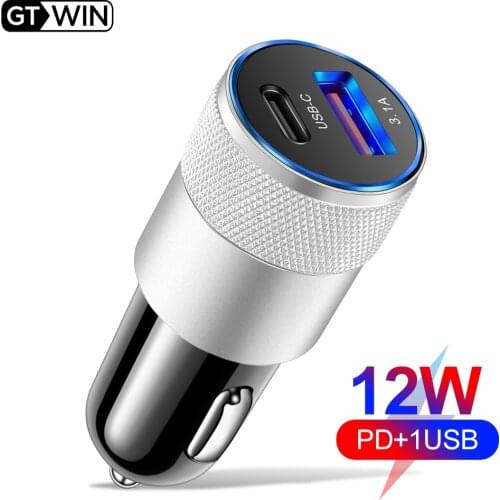 3A USB C Car Charger Type C Fast Charging For Xiaomi redmi note 10 pro Quick Charge QC3.0 PD Mobile Phone Charger Adapter in Car