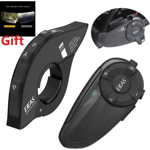 1200M VNETPHONE V8 5 Riders Group Talk Bluetooth Intercom Moto Helmet NFC Motorcycle Communicator Helmet Headset +FM Interphone