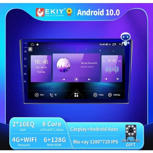 EKIY Android Car Radio For Mazda CX-9 2012 - 2013 GPS Navigation IPS DSP Carplay Multimedia Video Player Auto Stereo DVD FM HU