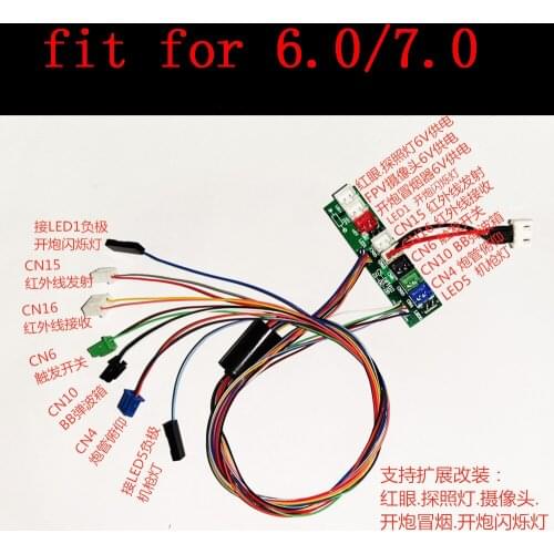 Electric Slip Ring 12 Wires 360 Degree Infinite Rotating for RC Henglong Tank Model Remote Control Car Fit 6.0/7.0 Motherboard