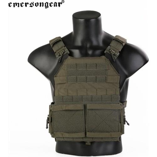 Emersongear Emerson Quick Release Jum Plate Carrier 2.0 Vest Molle System for Tactical Airsoft Hunting CS Game Outdoor Activity