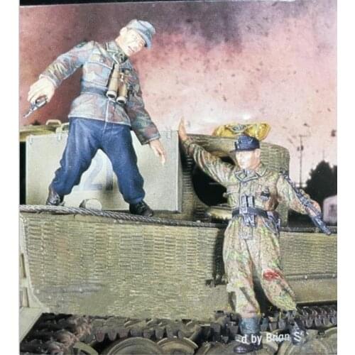 1/35 Resin Figure Model Kit Unassambled Unpainted 735(NO TANK)