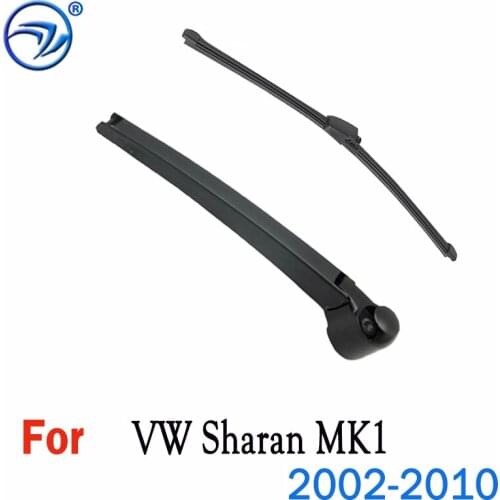 Wiper Rear Wiper Blade & Arm Set Kit Fit For VW Sharan MK1 2002-2010 Windshield Windscreen Rear Window