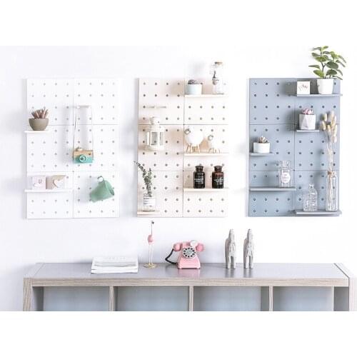 Wall-Mounted Hole Board Hardware Tool Storage Rack Toolbox Hanging Board Tool Storage Angle Grinder Organize Box