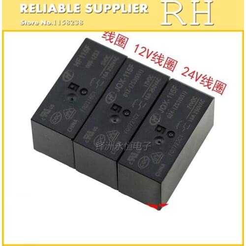 10PCS/lot Relays JQX-115F-005-1ZS3 JQX-115F-012-1ZS3 JQX-115F-024-1ZS3 16A 8PIN A set of conversions