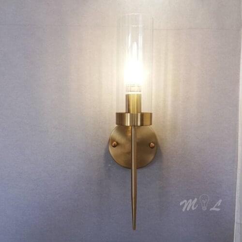 Modern Nordic Wall Lamp Metal Sconces Home Ligh Wall+lamps for Bedroom Living Room Bathroom Lamp Mirror Luminaire Light Fixtures