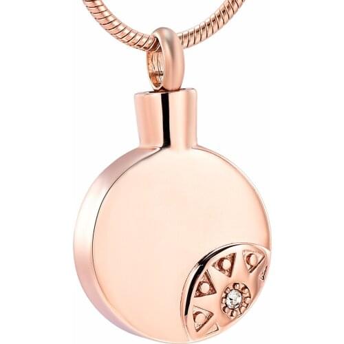 "DADDY Of An Angel"Cremation Jewelry for Ashes Dad Memorial Urn Necklace Pendant Stainless Steel Keepsake Jewelry for Pets/Human