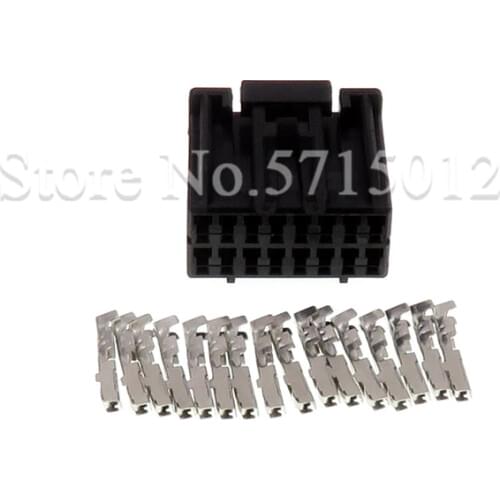 16 Hole 917981-2 917981-6 30050-16Y Automotive Wiring Harness Socket For Auto Parts