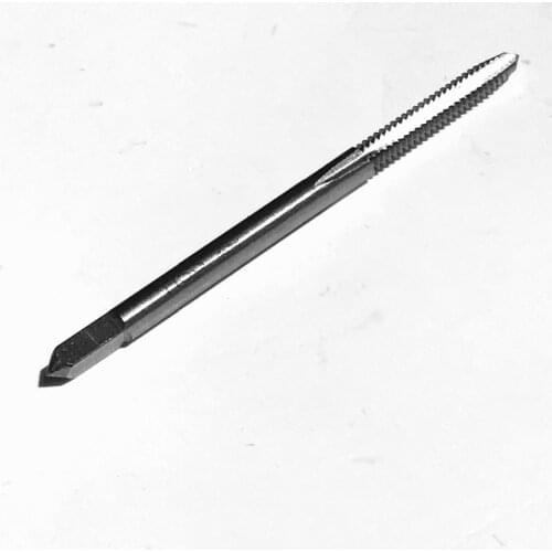 Free shipping 1pc of HSS6542 made American standard 4-40 UNC straight flute machine tap for steel iron aluminum copper workpiece