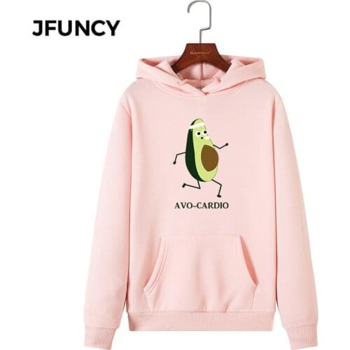 JFUNCY 2020 New Print Women Hoodie Long Sleeve Autumn Pullover Female Hooded Sweatshirt Woman Casual Hoodies Sportwear
