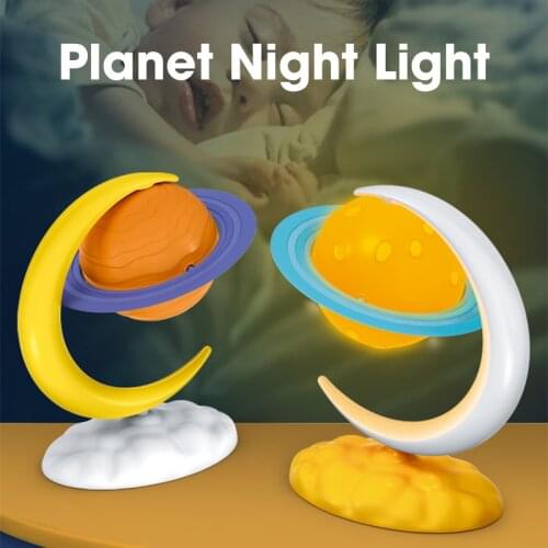 Magnetic Glowing Planet Kids Toys Magic Antistress Space Star Model Lamp Children‘s Toys Luminous DIY Magnets Building Blocks