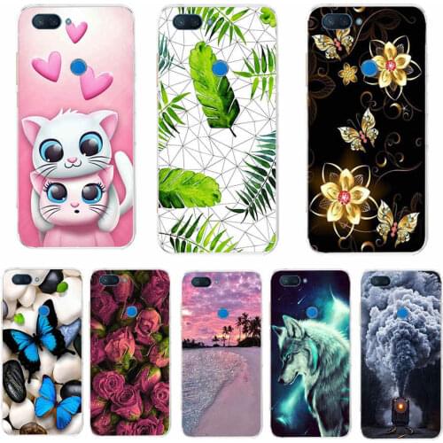 For xiaomi mi 8 LITE silicon Case 6.26 inch TPU Case For xiaomi mi 8 lite Back Cover For xiaomi mi8 coque capa
