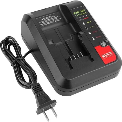 Hot PCC692L Li-ion Battery Charger For Black Decker 20V Porter Cable Stanley 10.8V 14.4V 18V PCC690L L2AFC FMC690L FMC688L 686L