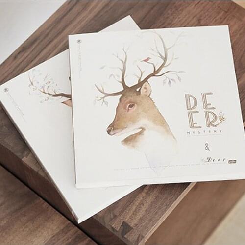 1 pcs Beautiful Sketchbook Blank Papers Freenote Study Diary Drawing Notepad Notebook Stationery Gift