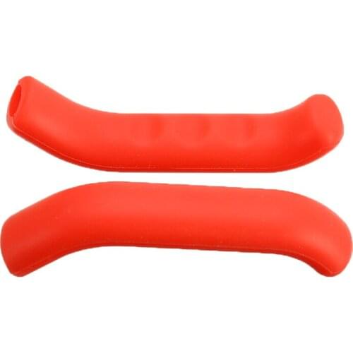 2 Pcs Brake Handle Grips Protector Cover For Xiaomi Mijia M365 Electric Scooter Red