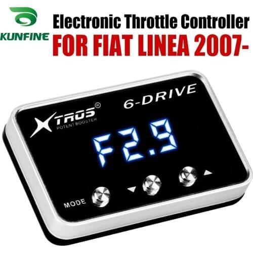 Car Electronic Throttle Controller Racing Accelerator Potent Booster For FIAT LINEA 2007-2019 Tuning Parts Accessory