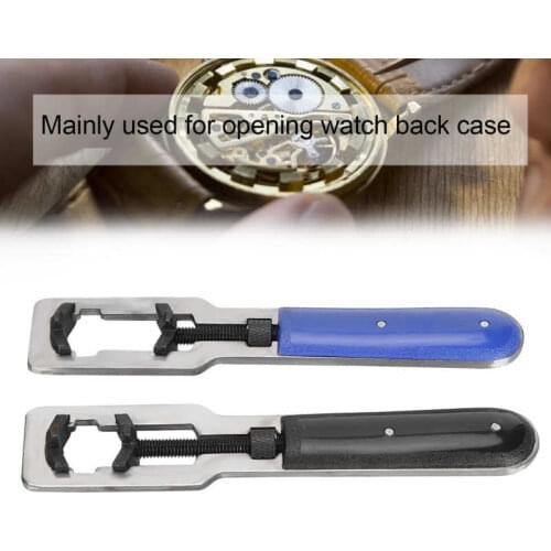 2pcs Professional Watch Back Case Opener Alloy Watch Case Opener Watch Repairing Accessory for Watchmaker Repair Tool
