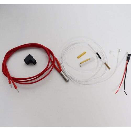 Prusa i3 mk2/mk2s/mk2.5s thermistor cartridge kit mk3/mk3s 3d printer hot end thermistor 12V/24V 40W cartridge kit