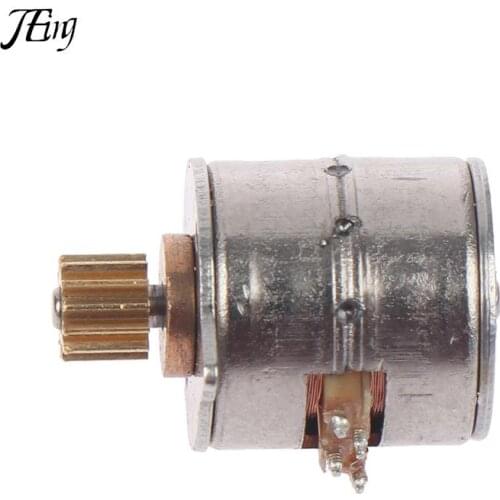 Micro Stepper Motor 10mm Two-phase Four-wire Step Motor With 13 Teeth Brass Gear