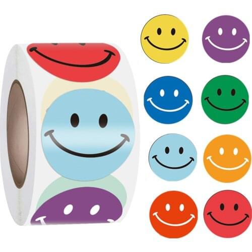 Cute Pink Dog Paw Smiling Face Stickers Birthday Gift Decoration Tag Sealing Label Kids Toys Gift Package Scrapbooking Stickers