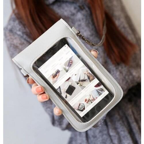 Fashion Mobilephone Purse Smartphone Wallets Leather Crossbody Women Bag for iPhone 11 X 8 7 Phone Bag Case for Samsung S20 10