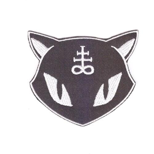 New product, everybody likes very cool evil cat clothes patch