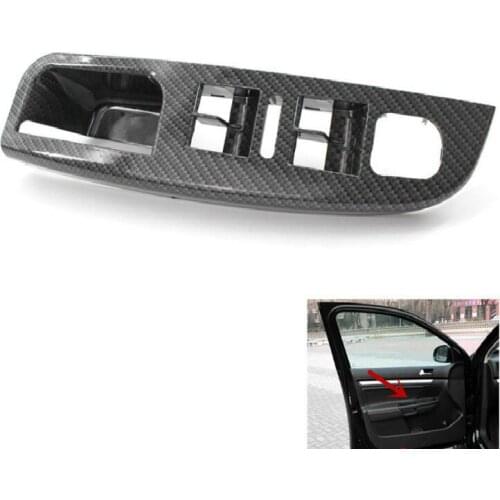 Door Handle Glass Lifter Switch Panel For 05-09 MK5 Left Front Door