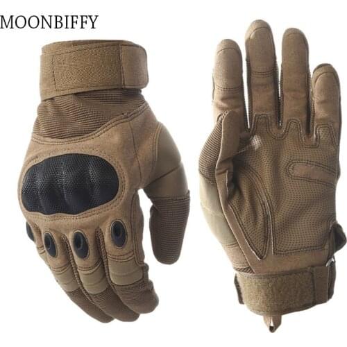 Touch Screen Army Military Tactical Gloves Paintball Airsoft Shooting Combat Anti-Skid Bicycle Hard Knuckle Full Finger Gloves