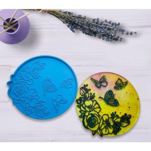 Big Size Butterfly Cushion Silicone Molds for Ornament DIY Supplies Props DIY Aromatherapy Making Mold White Kits