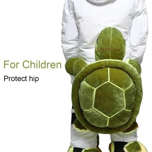 Outdoor Sports Ski Skate Snowboard Protection Skiing Protector Skating Protective Hip Padded Kids Adult Cute Turtle Cushion Pad