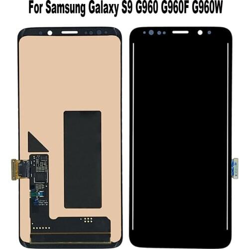 LCD Display Screen Touch Sensor Digitizer Assembly For Samsung Galaxy S9 G960 G960F/DS G960U G960F SM-G9600 Replacement Parts