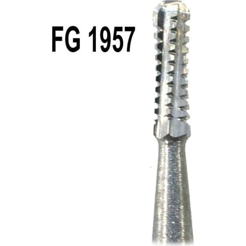10pcs Dental Endodontic Tungsten Carbide Bur FG 1957 Dental Lab Round Tungsten Carbide Burs Dentist Instrument