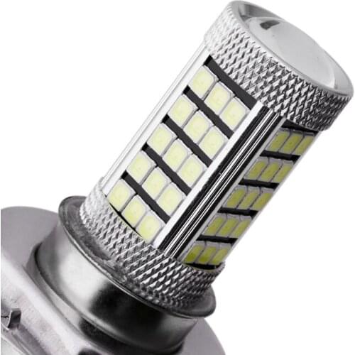 50LC DC 12V H4 2835 63 LED 6000K Car Projector Fog Driving Light Bulb White New