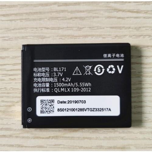 B-TAIHENG New 1500mAh BL-171 BL171 Battery for Lenovo A319 A390 A390T A356 A60 A368 A500 A65 A370e A376 smart phone battery