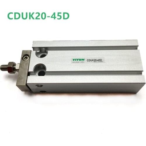CDUK20-5D/10D/15D/20D/25D/30D/35D/40D/45D YIYUN brand Pneumatic components air tool double acting Single Rod cylinder CUK type