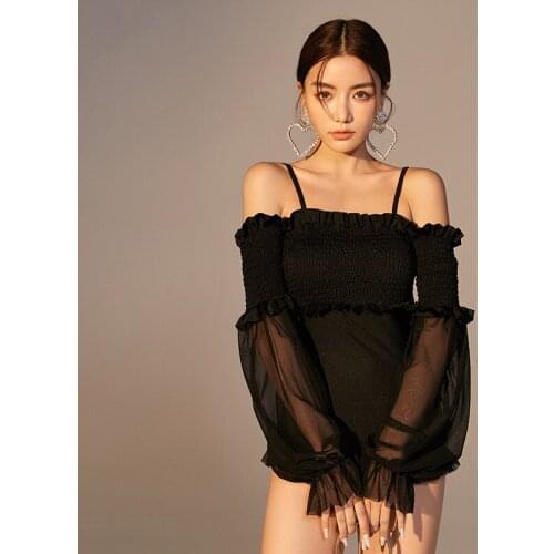 One-Piece Swimsuit Girl Slimming Sexy Swimwear Womens Vintage Swim Womens Swimsuits Push Up Korean One Piece Bathing Suit