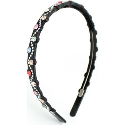 Fashion Hair Band - Fancy Hair Ornament Jewelry for Women Girls Cellulose Acetate Hair Accessories for Tiara Bridal Party Wear