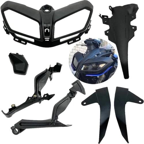 For Yamaha MT09 MT-09 FZ09 FZ-09 2019-2020 Motorcycle Front Head Cowl Upper Nose Fairing Headlight Holder Cover