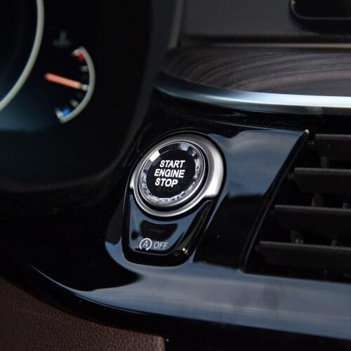 Crystal Style Car Start Stop Engine Switch Button Cover Trim For BMW E60 E90 E92 E70 F25 F26 G30 F20 F22 F30 F34 F10 F32 F02