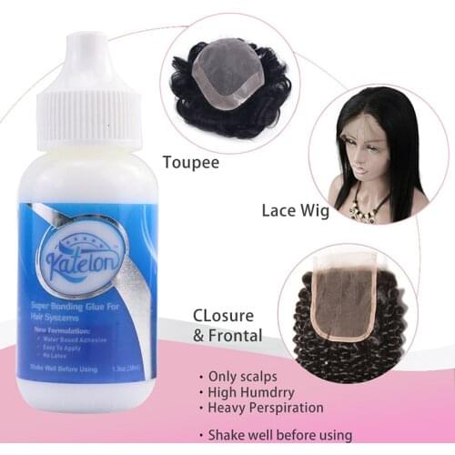Lace wig glue liquid Keratin for hair glue 38ml super bond glue for wigs wholesale glue adhesives customer lable hair wax stick