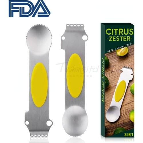 Multifunctional Stainless Steel Cheese Lemon Fruit Peeler Shredder Mini Spice Grater Fruit Vegetable Tool Kitchen Tools